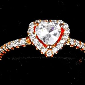 PANDORA MOISSANITE SIZE 7 RING